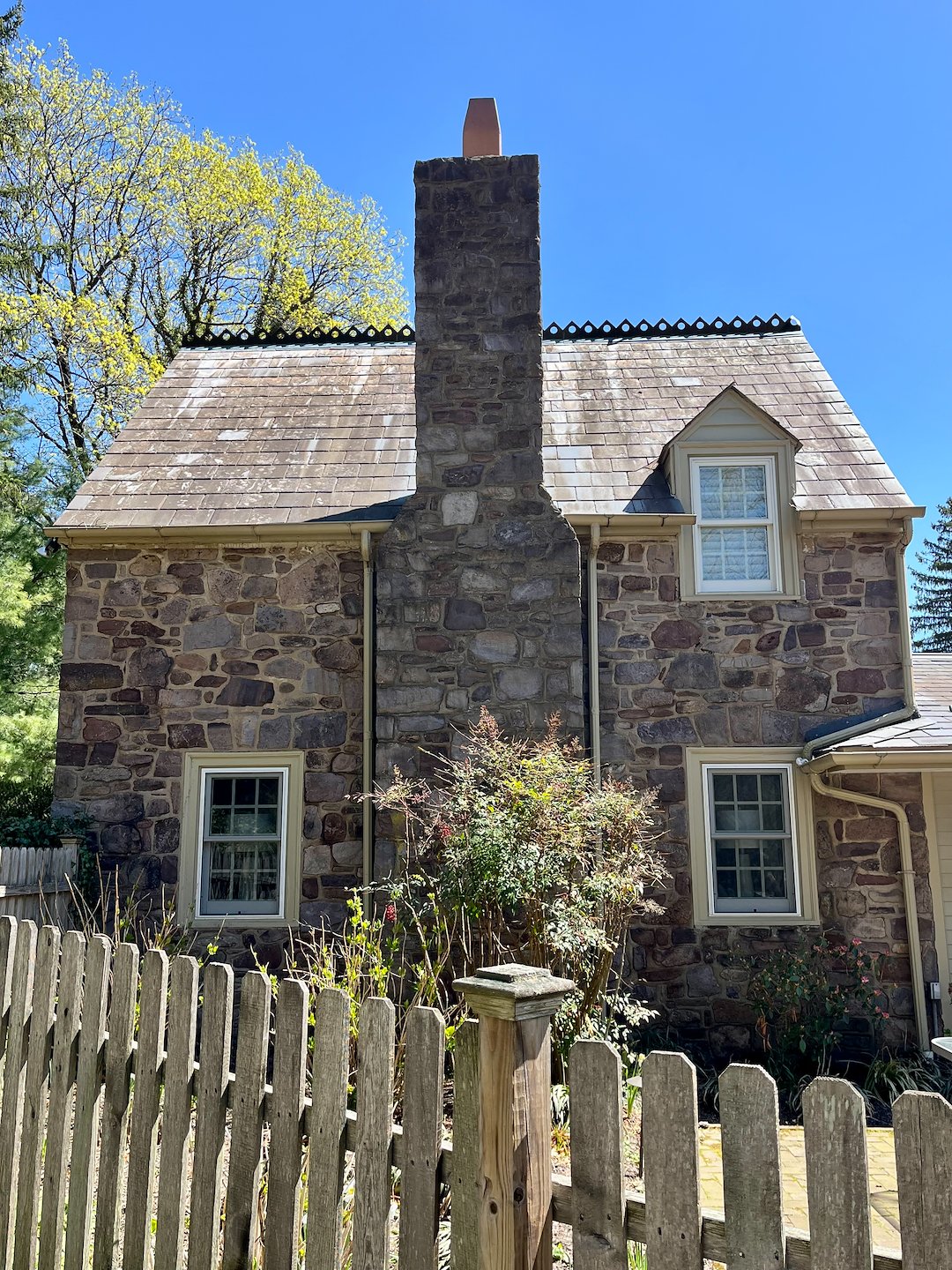 Slate Roof Washing Performed in Yardley, Pennsylvania  Thumbnail